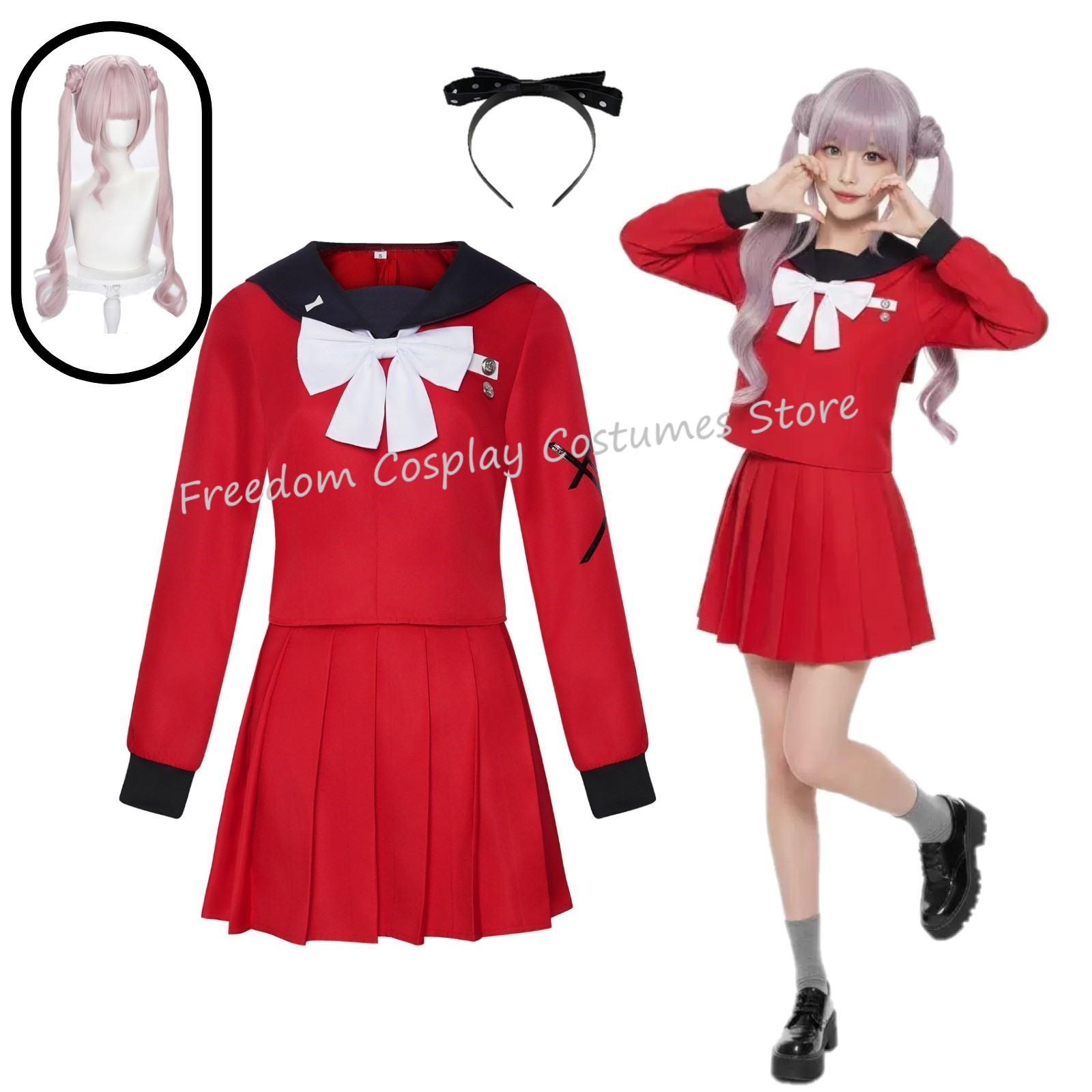 Party Games School - Disfraz de Cosplay de Kako Tsukumo