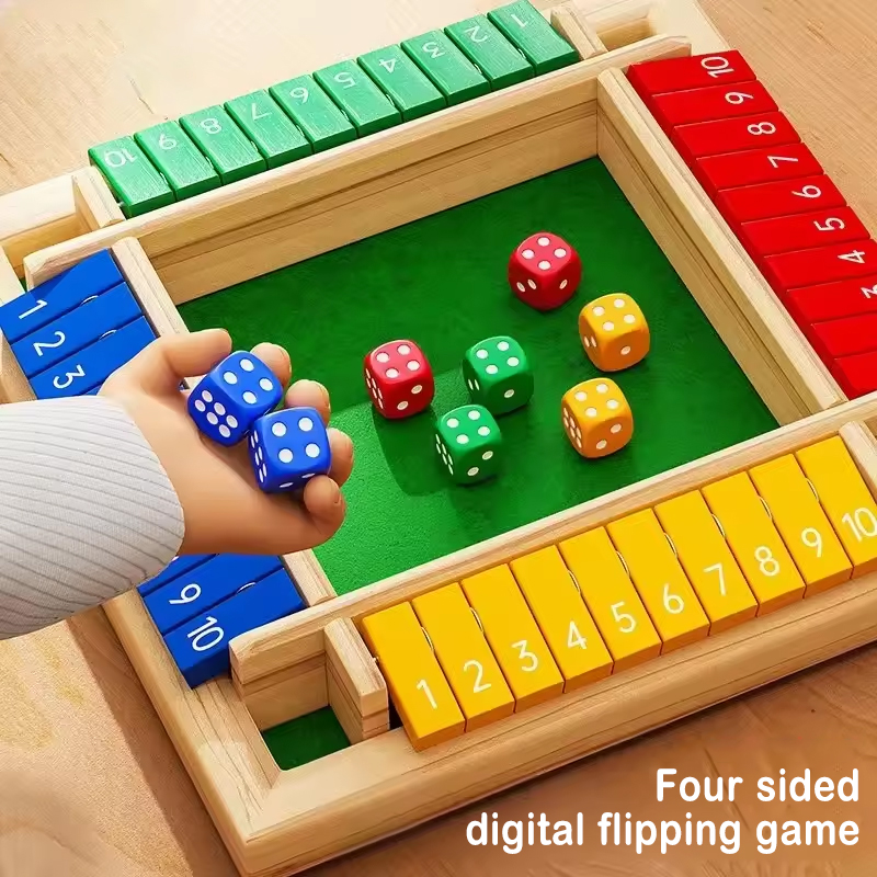 Party Games For 7 People - Juego de Mesa de Madera con