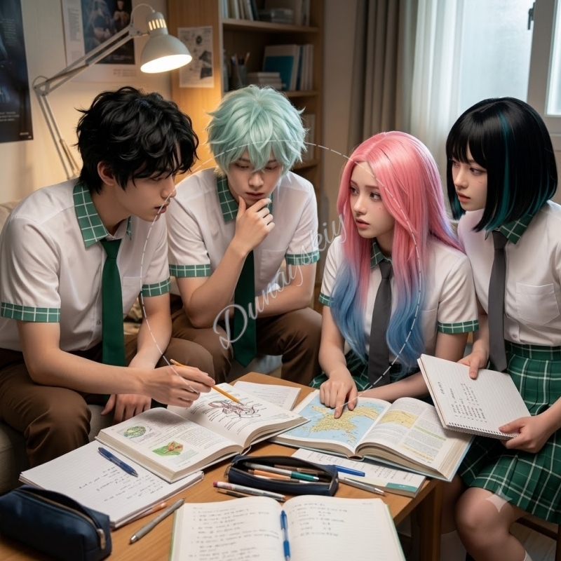 Party Games School - Disfraz de Cosplay Completo de Alien