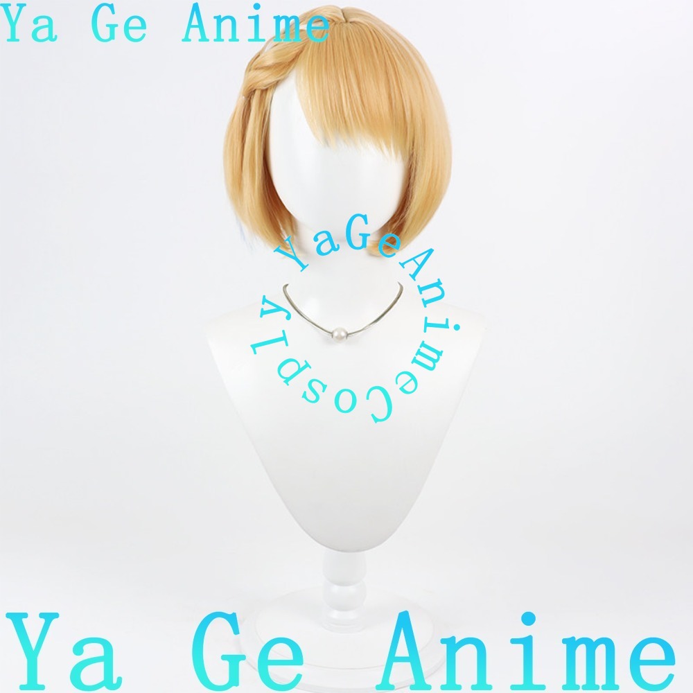 Party Games New Year - Peluca de cosplay de anime para
