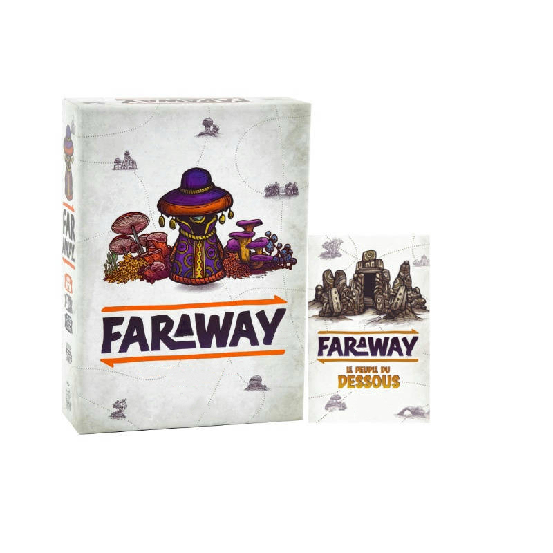 Party Games Multiplayer - Juego de mesa en inglés FARAWAY