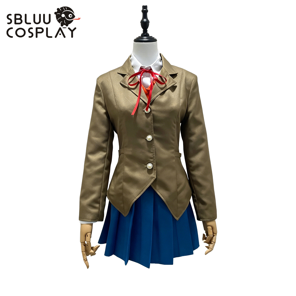 Party Games School - Disfraz de Cosplay de Monika de