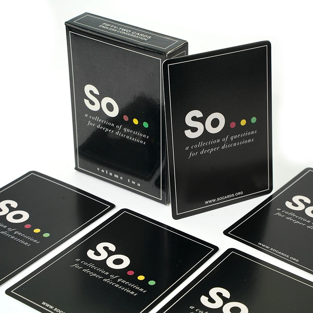 So Cards Conversation Starter  - Party Games Questions For Adults reseña y precio