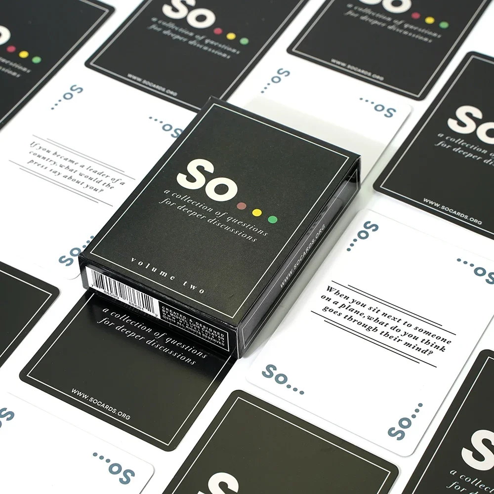 So Cards Conversation Starter  - Party Games Questions For Adults reseña y precio
