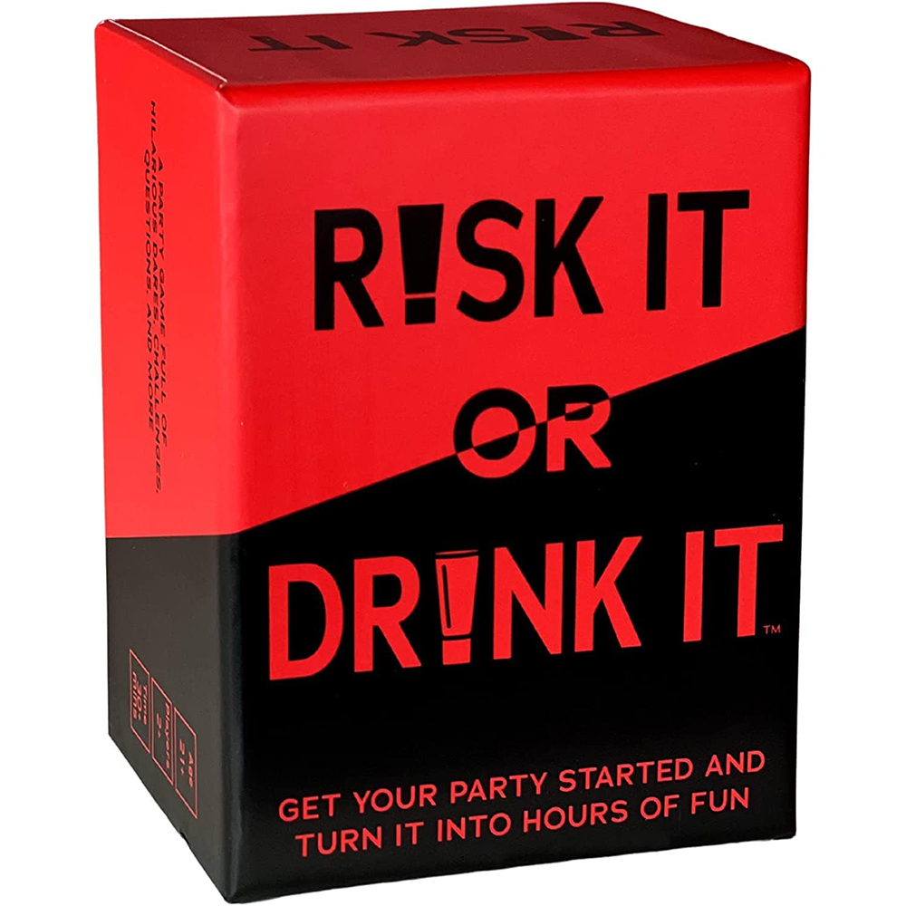 Risk It Or Drink It divertido  - Party Games Questions For Adults reseña y precio