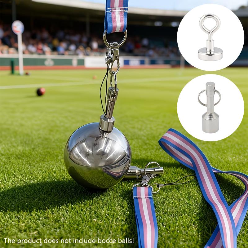 Recogedor de bolas magnético p - Bocce Ball Lawn reseña y precio
