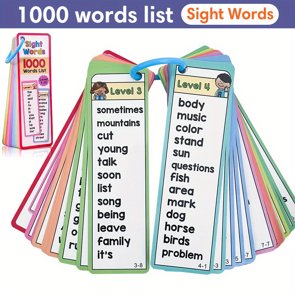 Tarjetas Flash de 1000 palabra - Party Games New Year reseña y precio