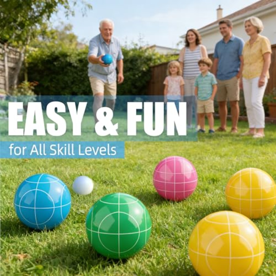 Juego de Bochas para Jardín y  - Bocce Ball Lawn reseña y precio