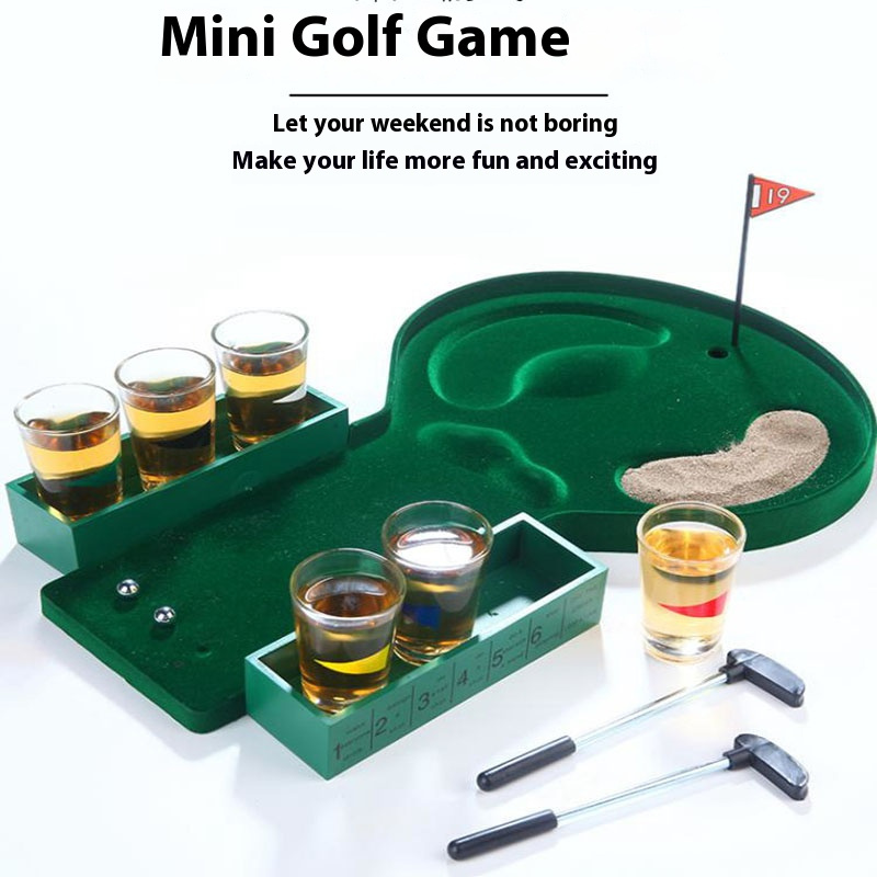 Mini juegos de mesa de Golf, b - Party Games Adults Drinking reseña y precio