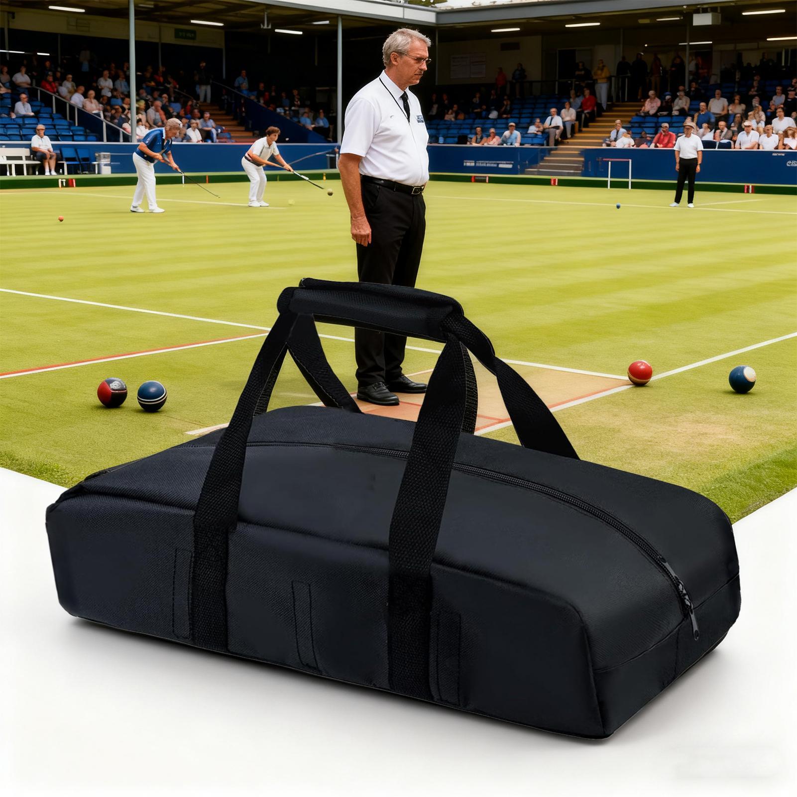 Bolsa de pelota deportiva, bol - Bocce Ball Lawn reseña y precio