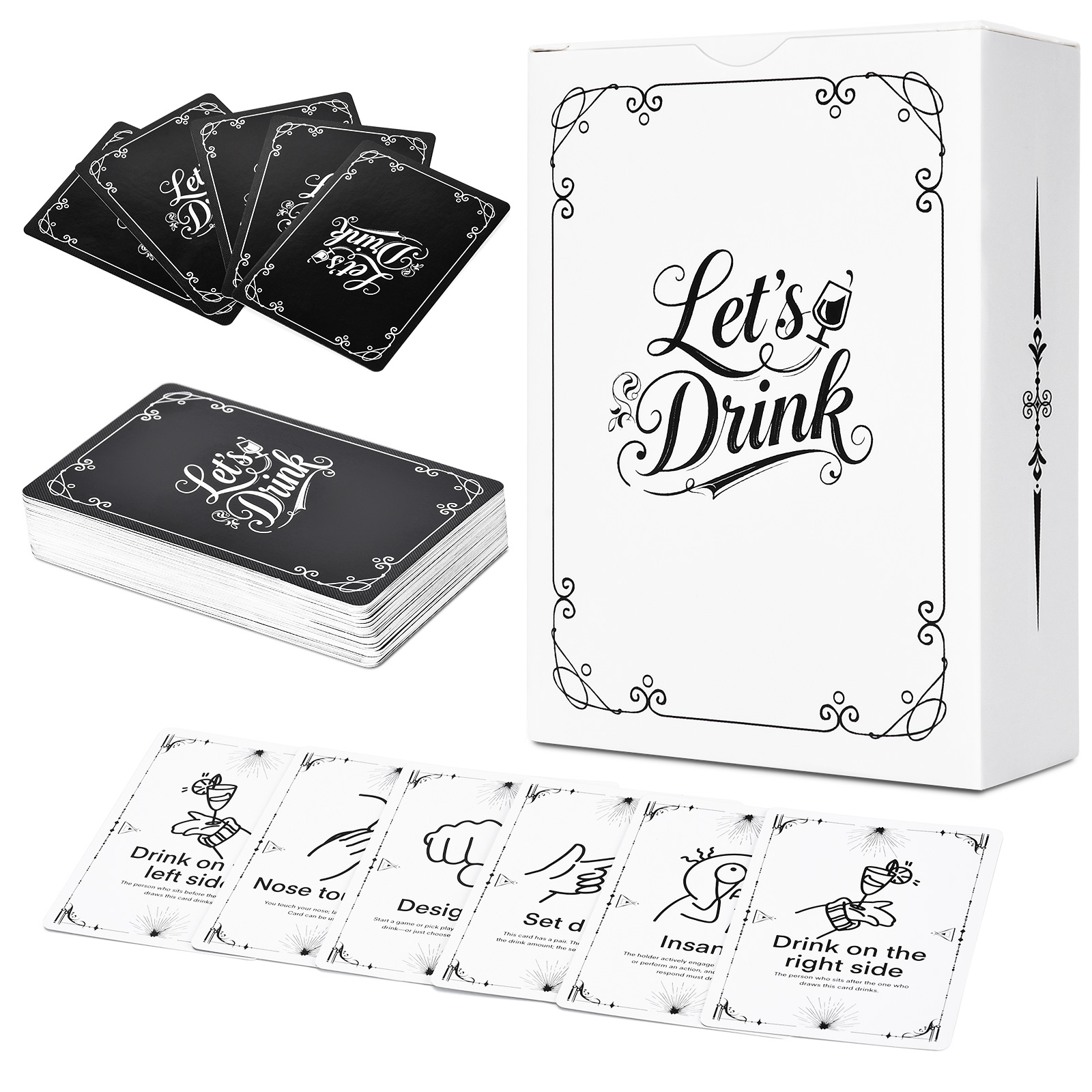 Tarjetas de juego para adultos - Party Games Adults Drinking reseña y precio